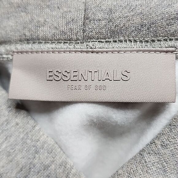 NWT Fear of God Essentials Dark Oatmeal Hoodies - Picture 6 of 10